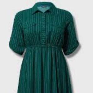 NWT Torrid mini shirt dress